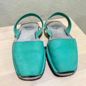 Riudavets sandals Women Mint Green Leather Pons shoes US 7 Avarcas Spain